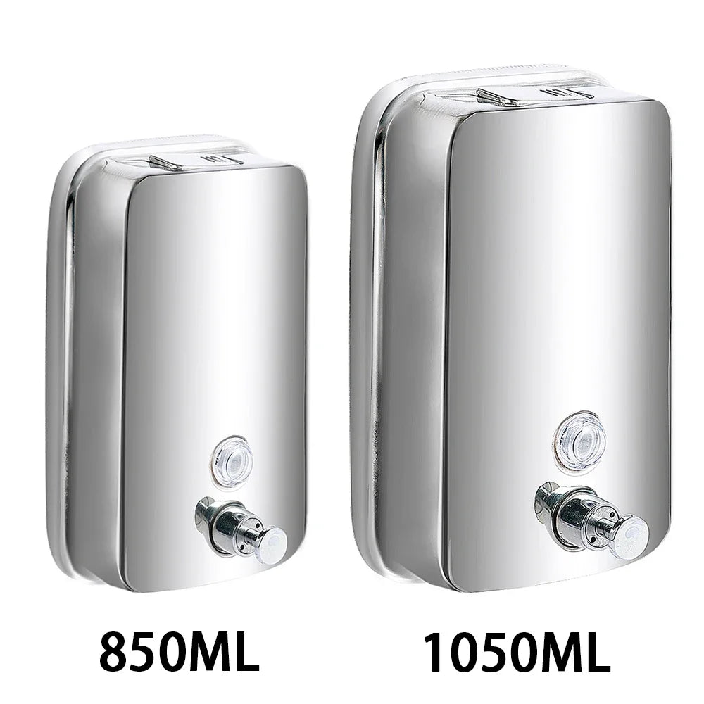 Wall Mount Stainless Steel Soap Dispenser 850ml/1050ml