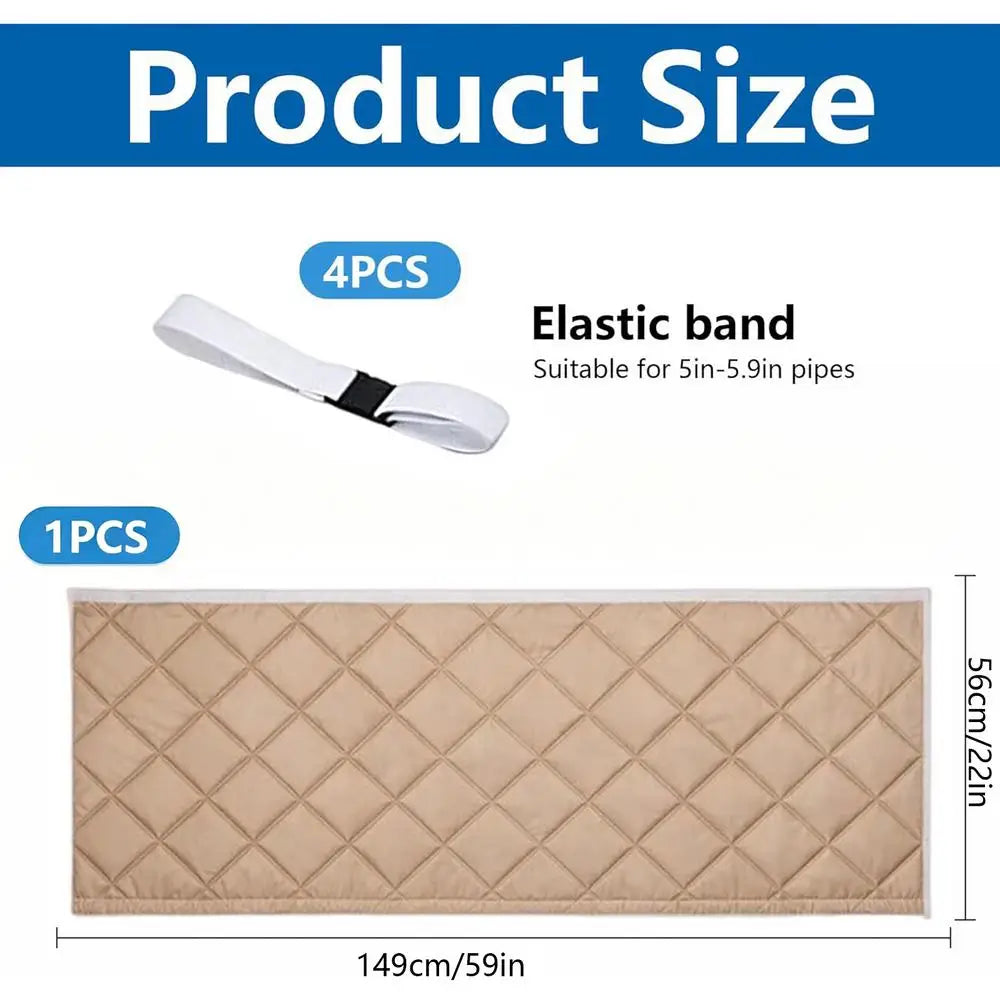Portable AC Hose Insulation Sleeve | Fits 5 & 5.9-Inch Ducts