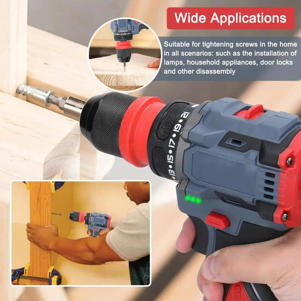 16.8V Cordless Drill Driver – 45Nm Brushless Motor Power Tool