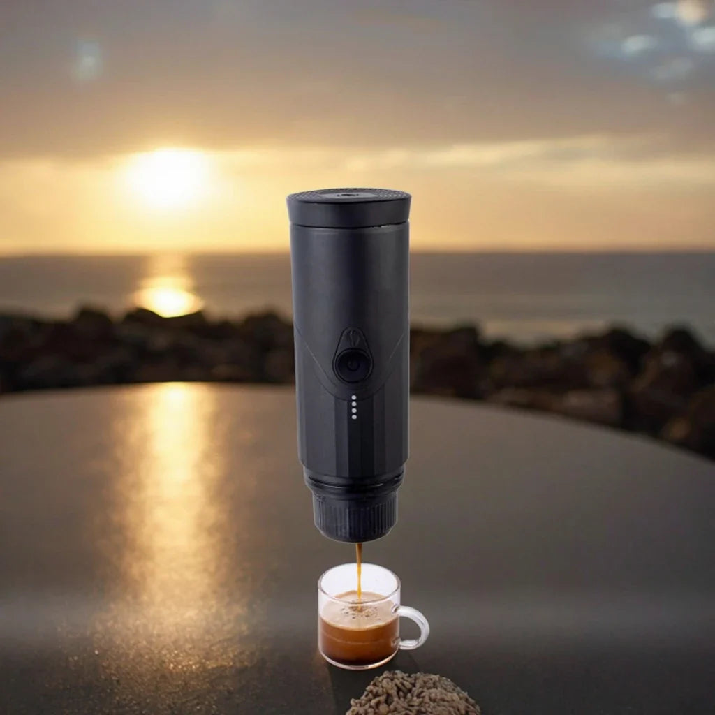 DUTRIEUX Portable Espresso Maker – USB Battery Capsule Coffee