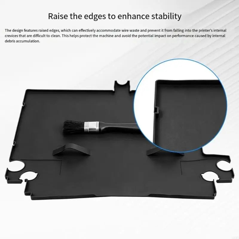 3D Printer Silicone Waste Collection Mat for P2S + Brush