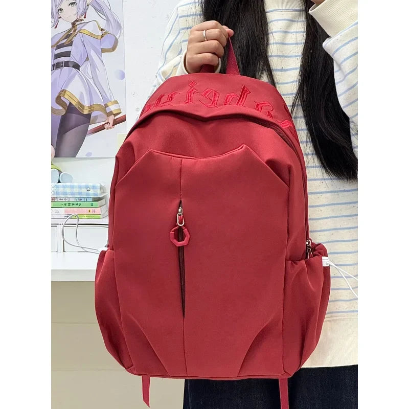 Large Capacity Japanese Forest-Style Backpack | Unisex Nylon