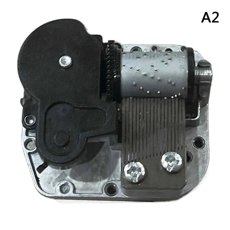 Sankyo 18-Note DIY Wind-Up Music Box Mechanical Movement + Key