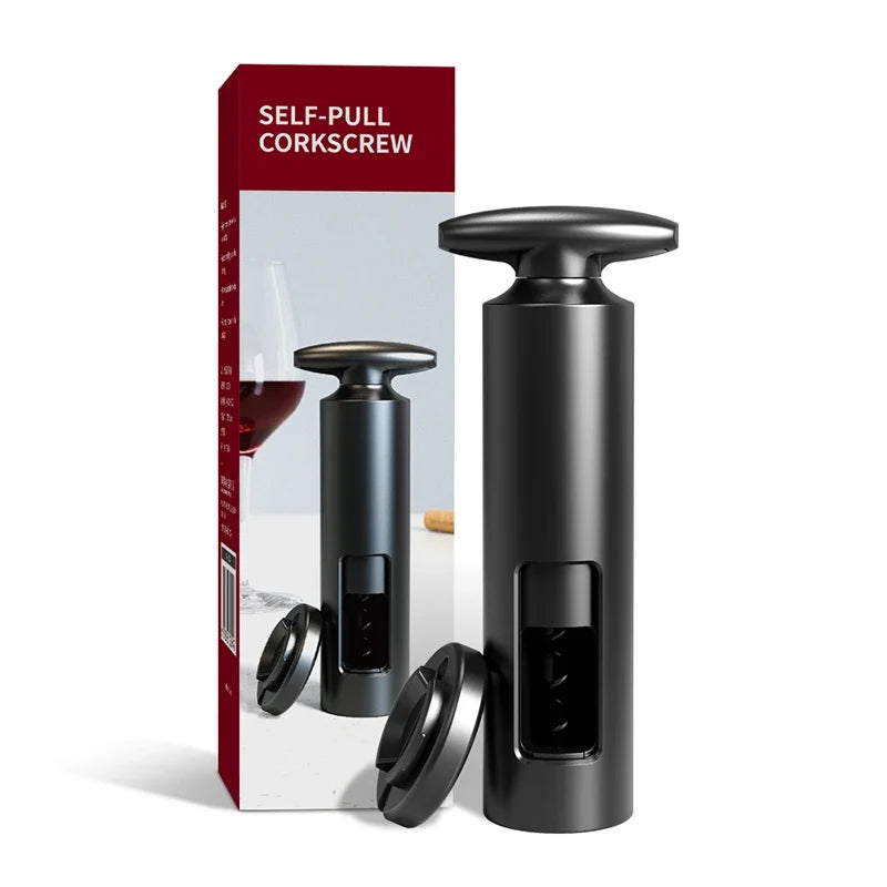 CLITON Wine Bottle Opener & Corkscrew with Foil Cutter