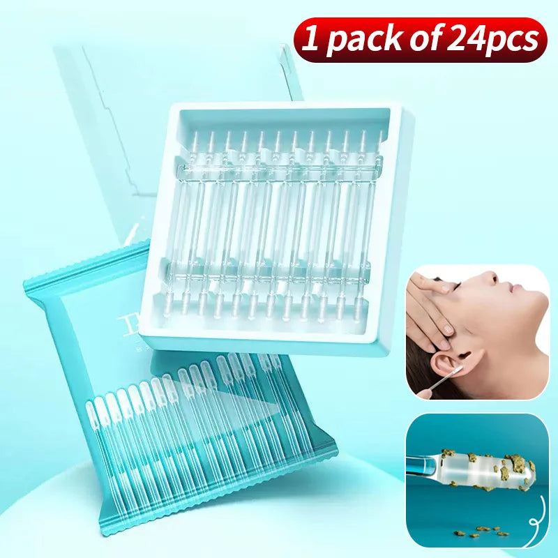 Ear Cleaning Sticks Earwax Removal Tool 24/48 Pcs