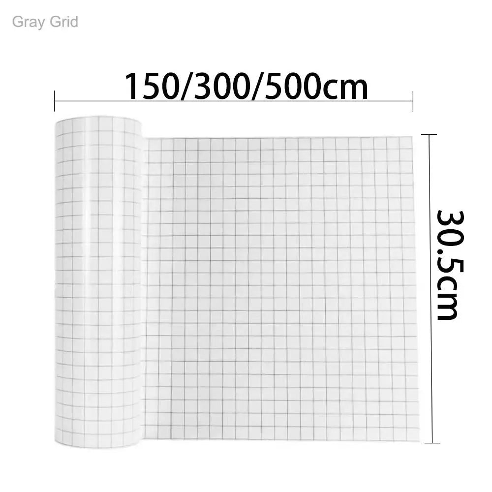 Transparent Transfer Tape Roll – Grid Positioning Lettering Film