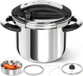 MICHELANGELO Stainless Steel Pressure Cooker 3L 6L – Induction Ready