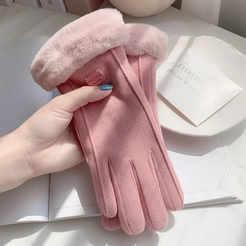 Women's Winter Touchscreen Gloves – Warm Thick Thermal Mittens