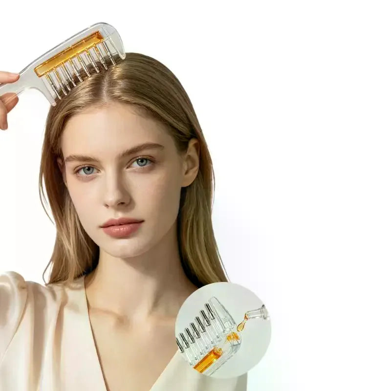 Eelhoe Scalp Massage Comb with Essential Oil Reservoir