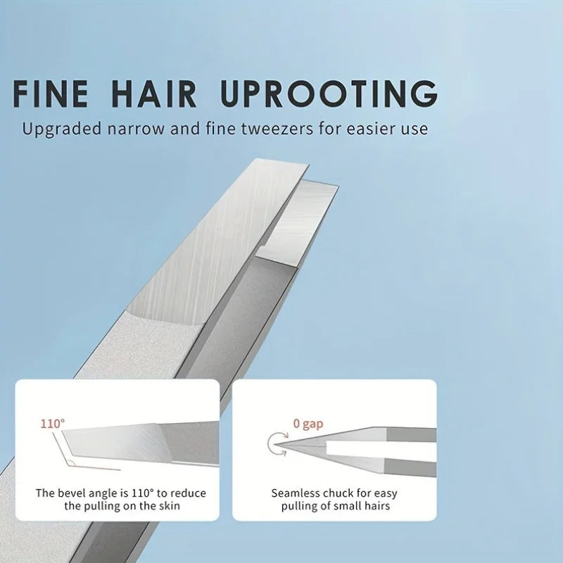 Nixie Precision Fine Tip Eyelash Tweezers – Lead & Nickel Free