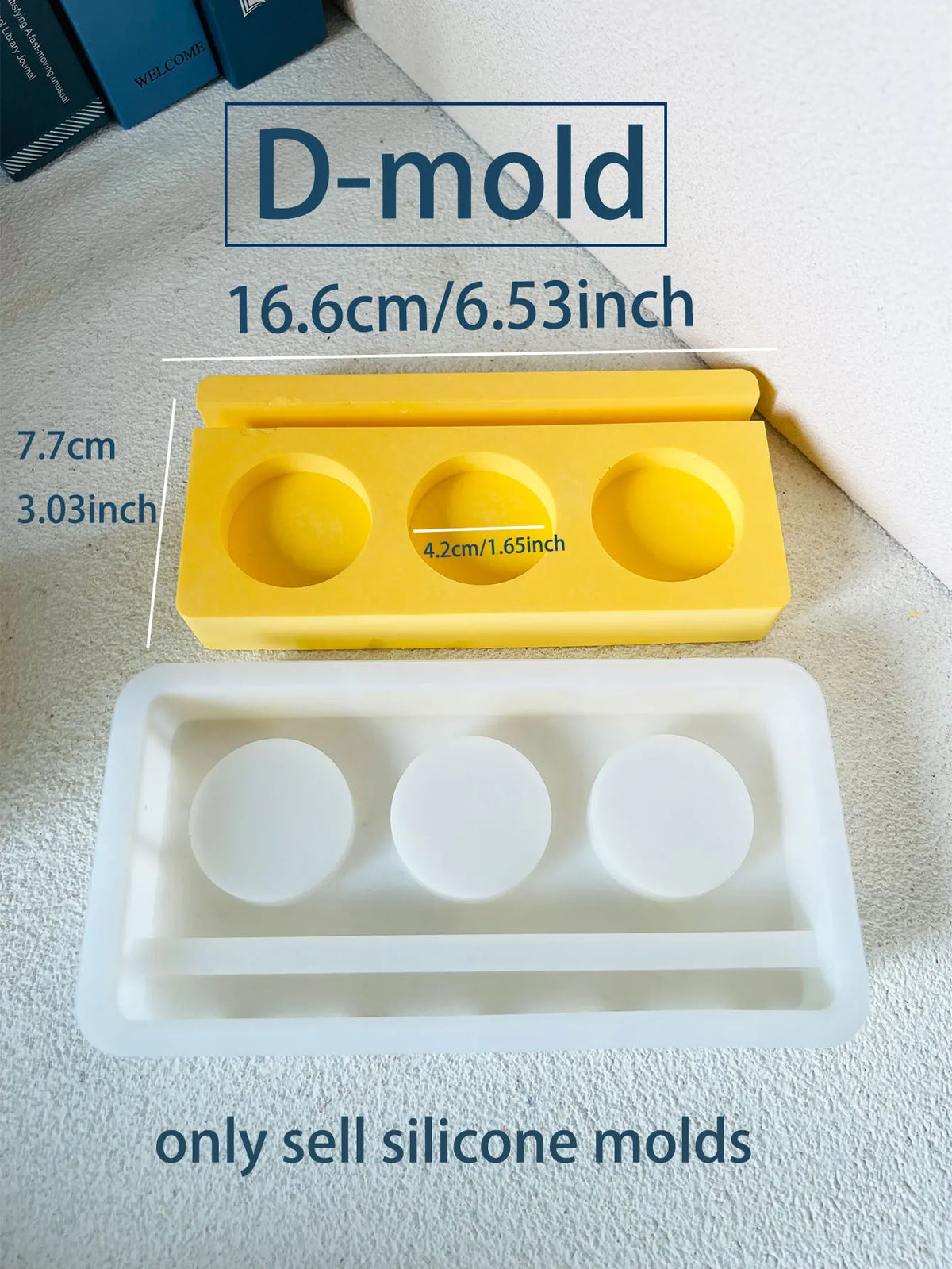 Silicone Mold – Candlestick, Lighthouse & Bell | Resin & Gypsum