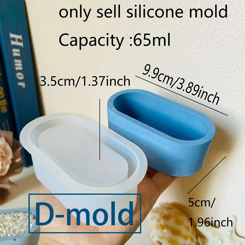 Sleeping Girl Silicone Mold – DIY Resin Concrete Vase Planter