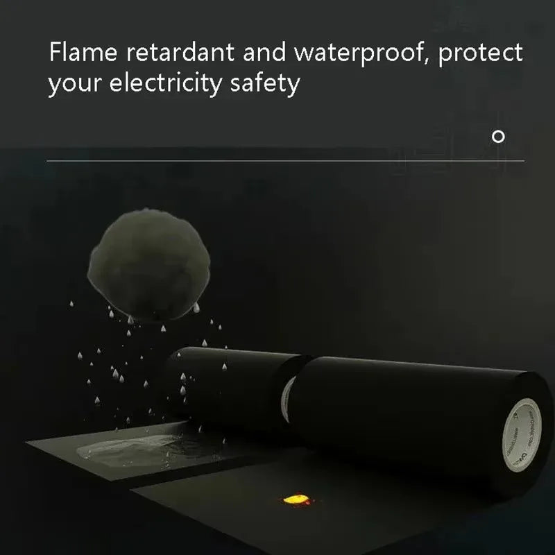 6-Roll Color PVC Electrical Tape – Flame Retardant & Waterproof