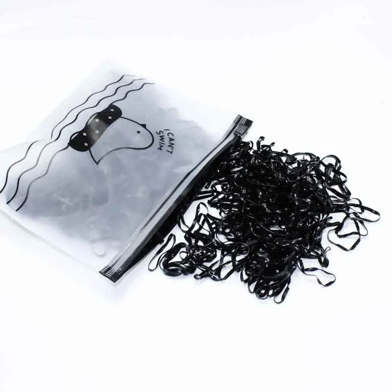 1000pcs Colorful Elastic Hair Bands – Ponytail Holders