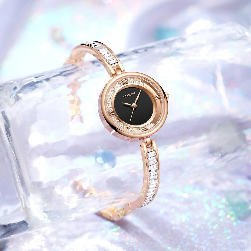 REBIRTH Quartz Watch – Elegant Stainless Steel, Water Resistant