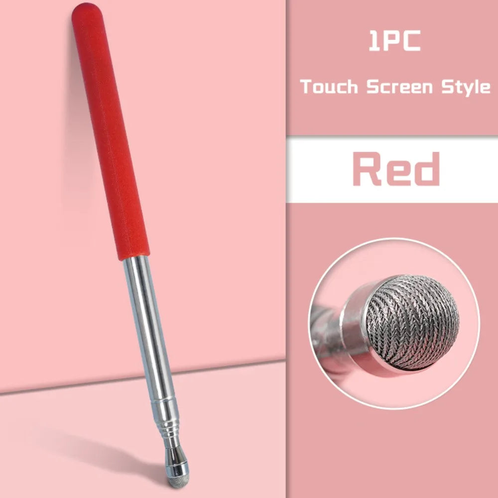 Telescopic Teaching Pointer Pen – Stainless Steel Touch Screen