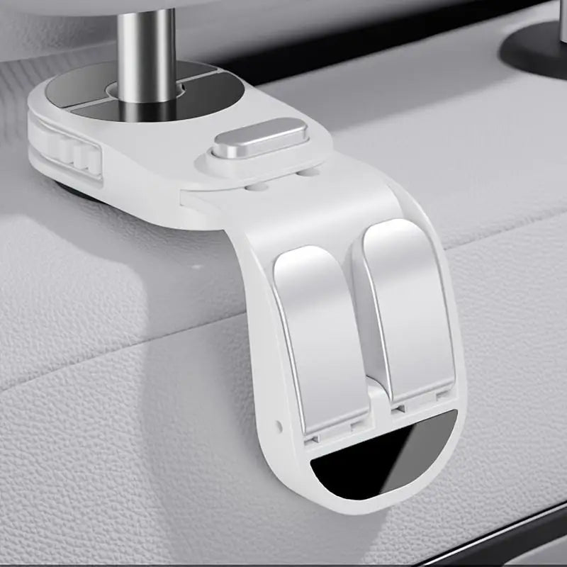 Foldable Car Headrest Hook – Seat Back Storage Organizer