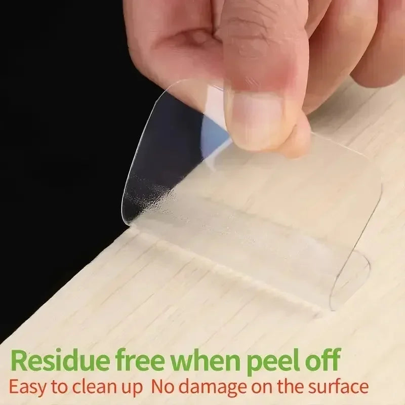 50pcs Heavy Duty Nano Double-Sided Tape – No Residue, All Surfaces