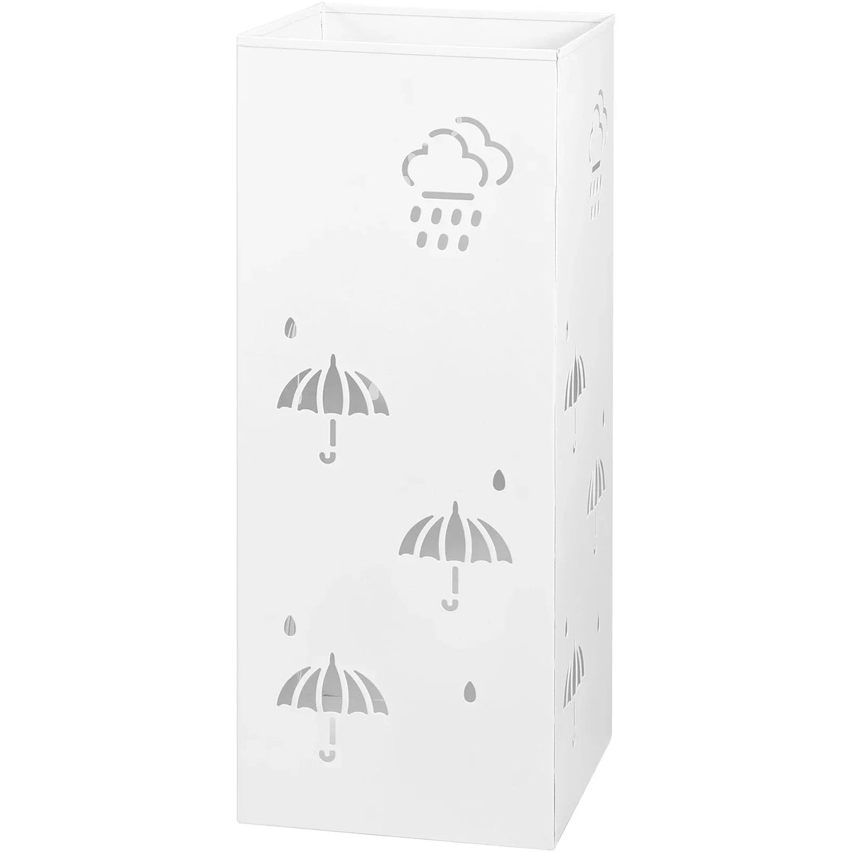 Square Metal Umbrella Stand Rack – Holds 4–8 Umbrellas