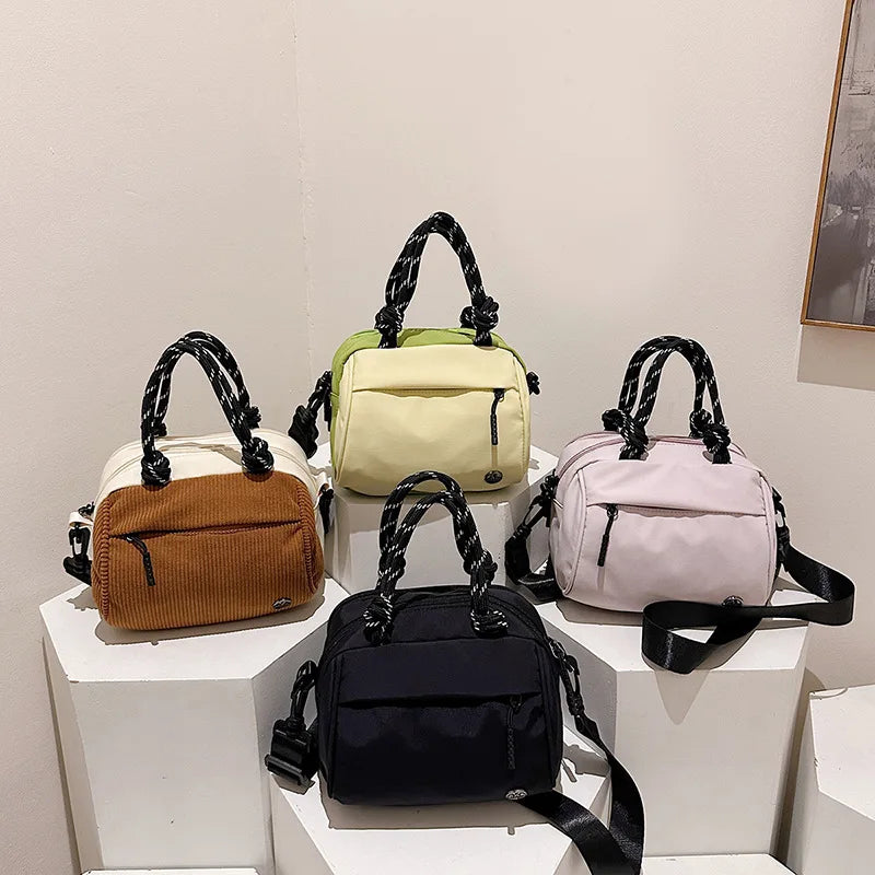 Women's Large Capacity Lightweight Nylon Shoulder Crossbody Bag