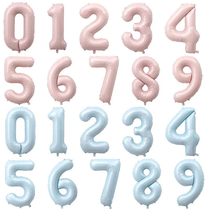 Number Foil Balloon 32/40 Inch – Birthday & Baby Shower