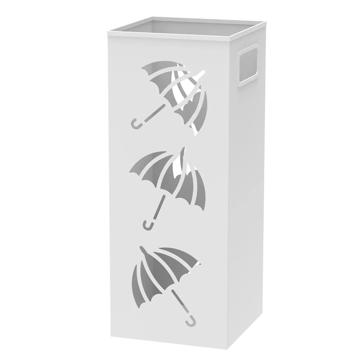 Metal Hollow Umbrella Stand with Handle – Modern Organizer