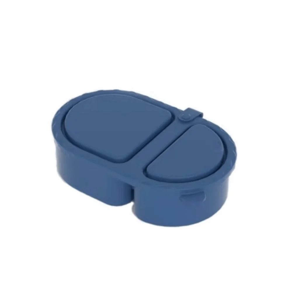 Silicone Lunch Box Double Compartment Snack Container | Nixie