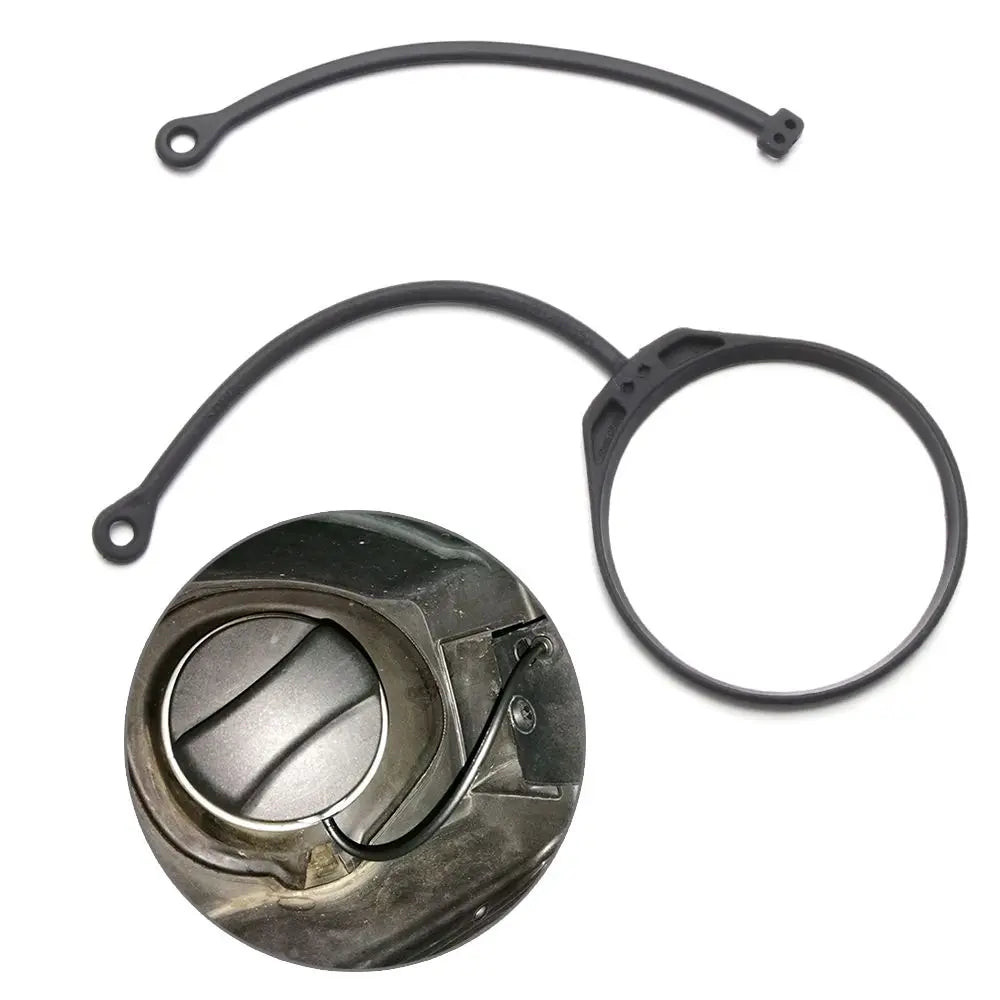 Universal Fuel Tank Cap Traction Rope & Ring | Anti-Loss Car Cord