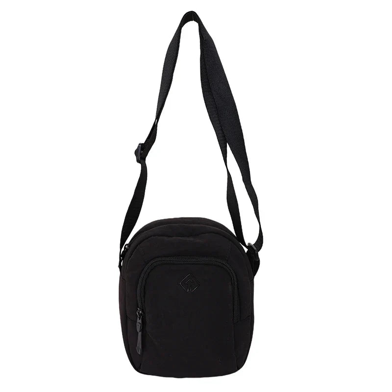 Canvas Crossbody Shoulder Bag – Women's Casual Commuter Backpack