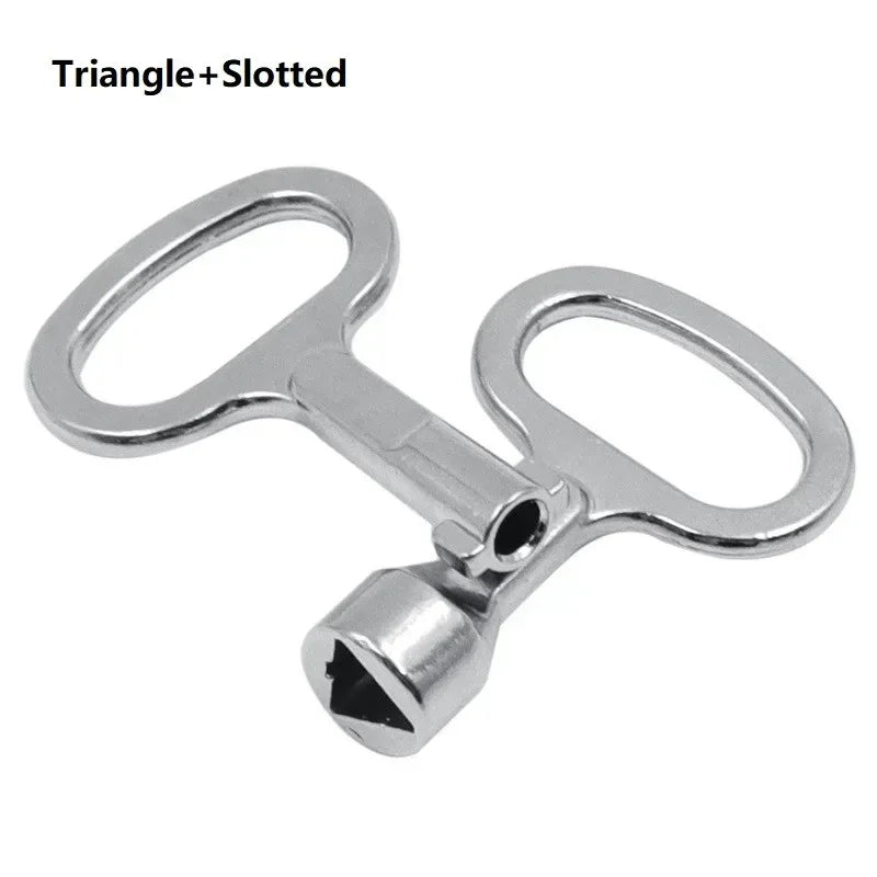 Triangle & Slotted Key Wrench | Cabinet Elevator Lock Tool