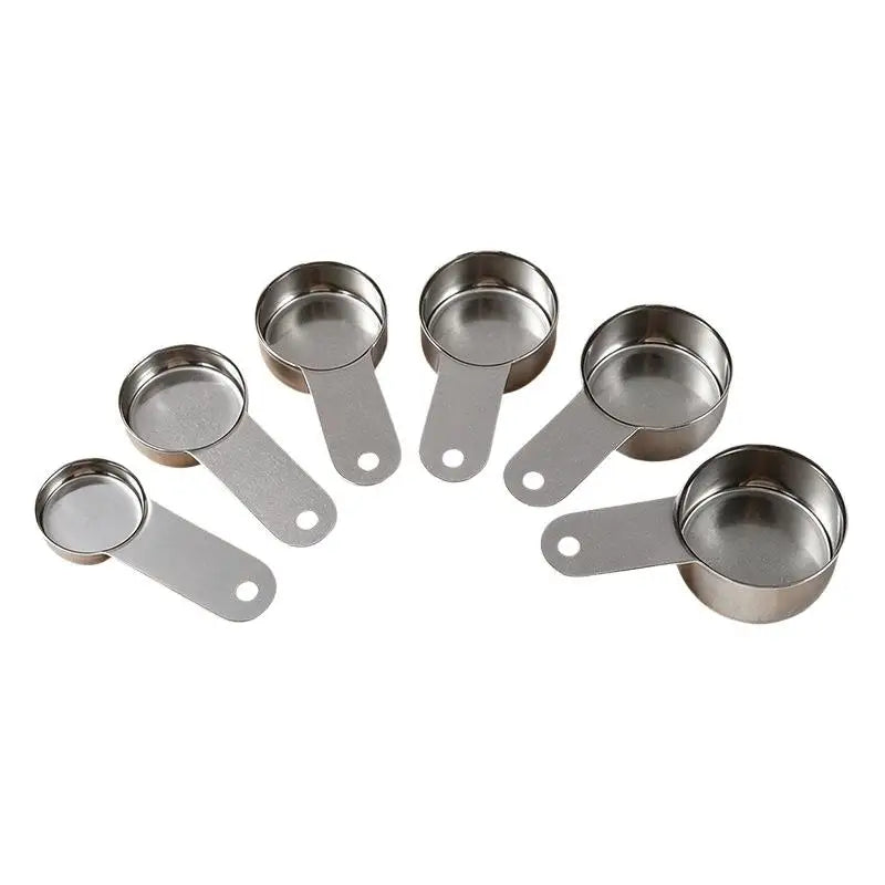 Stainless Steel Measuring Spoons | Hanging Kitchen Baking Tool
