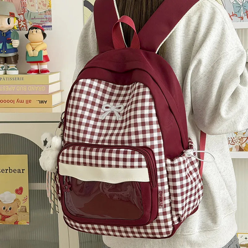 Nixie Women's College Backpack – Cute Large Capacity Nylon