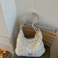 Women's Large Capacity Corduroy Shoulder Crossbody Bag