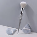3-Piece Powder Brush & Triangle Powder Puff Set | Face Makeup