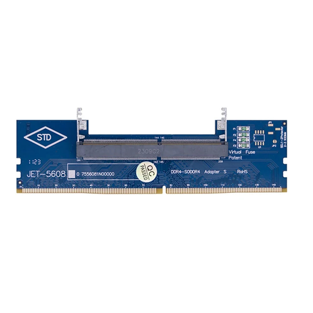 SO-DIMM to DIMM Adapter Card | DDR3 DDR4 DDR5 Laptop to Desktop