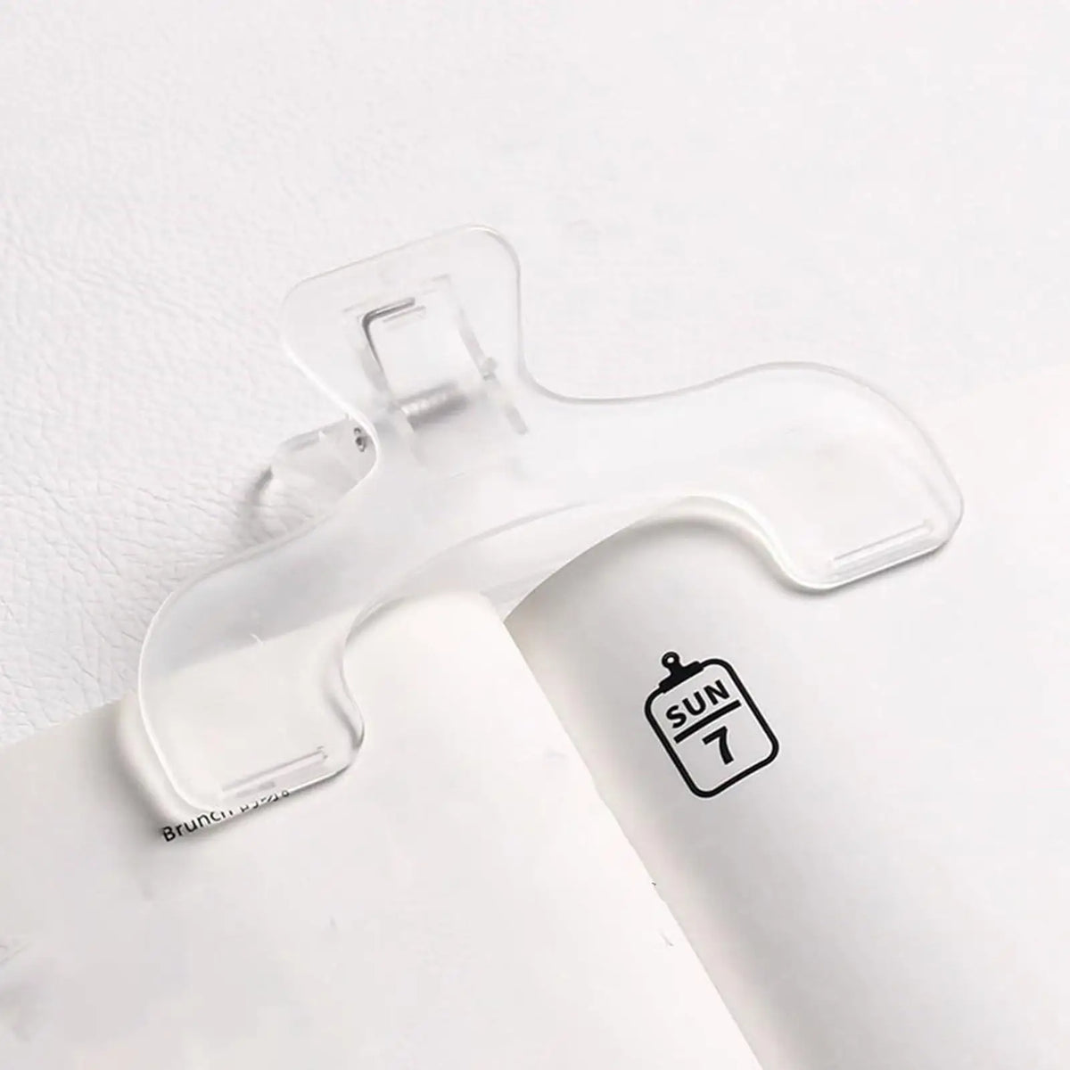 Transparent Book Clip Page Holder & Bookmark – Student Gift