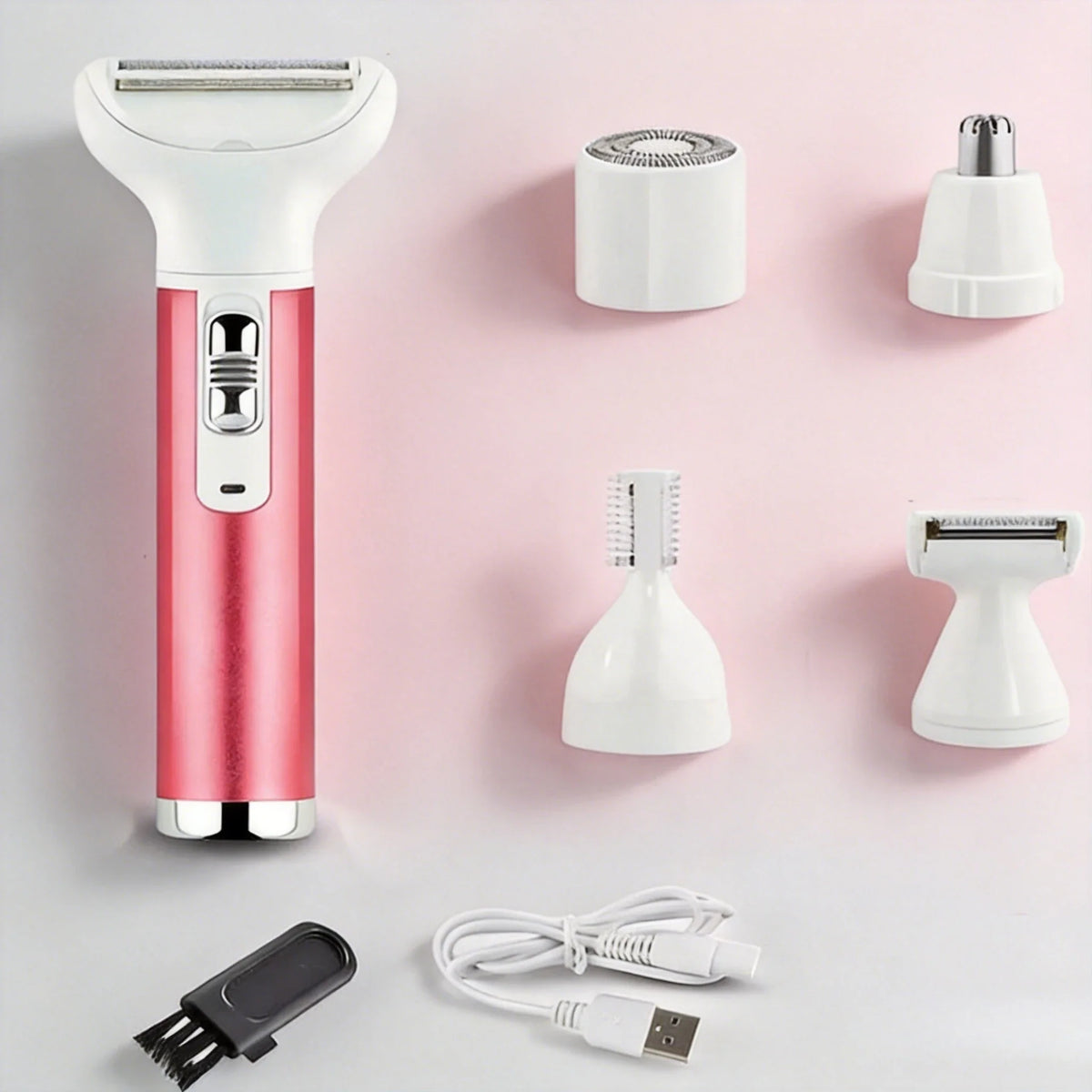 STONEGO 5-in-1 Rechargeable Women's Electric Shaver & Trimmer