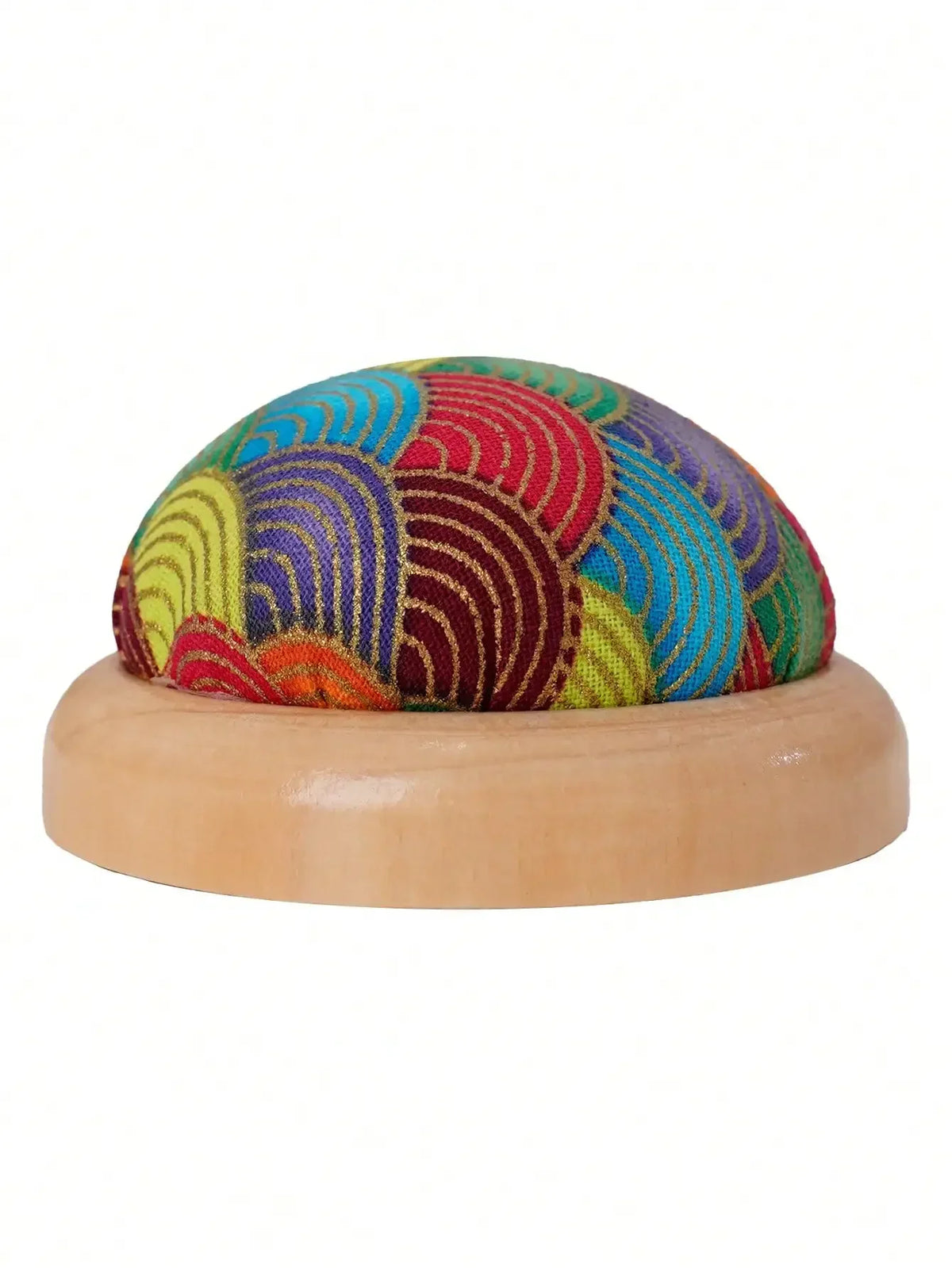Wooden Base Pincushion – DIY Sewing Needle Storage Holder