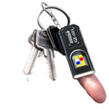 Nixie Magnetic Keychain Flashlight – Clip-On LED Torch