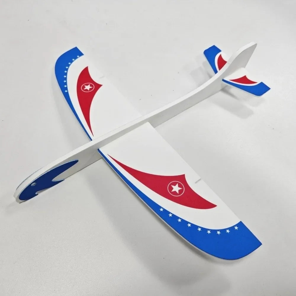 DIY Rubber Band Powered Foam Glider Plane – Hand Throw