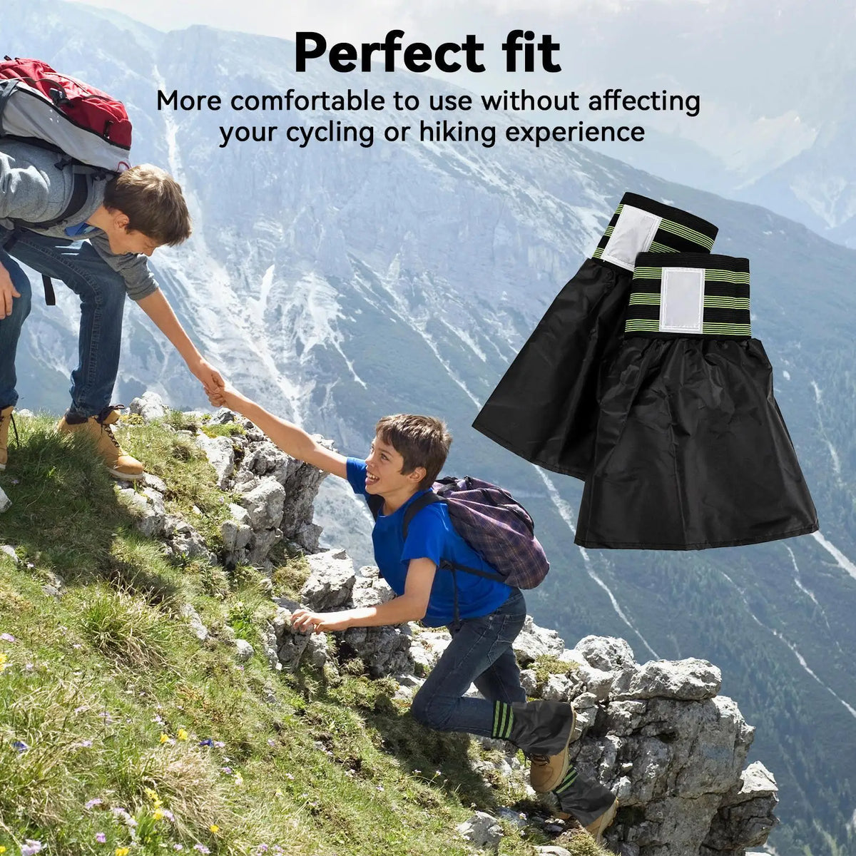 Waterproof Hiking Ankle Gaiters | Lightweight Trail Gaiters