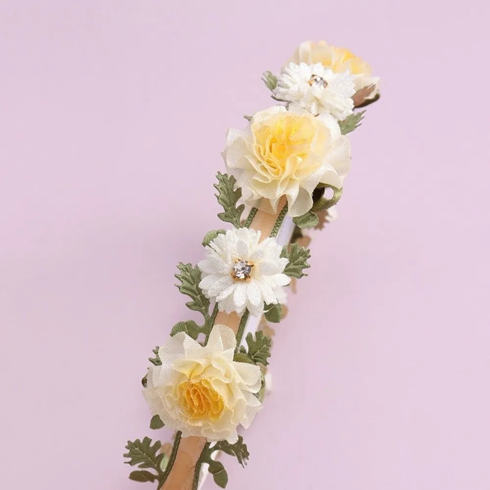 3D Floral Baby Headband – Non-Slip Toddler Hair Hoop