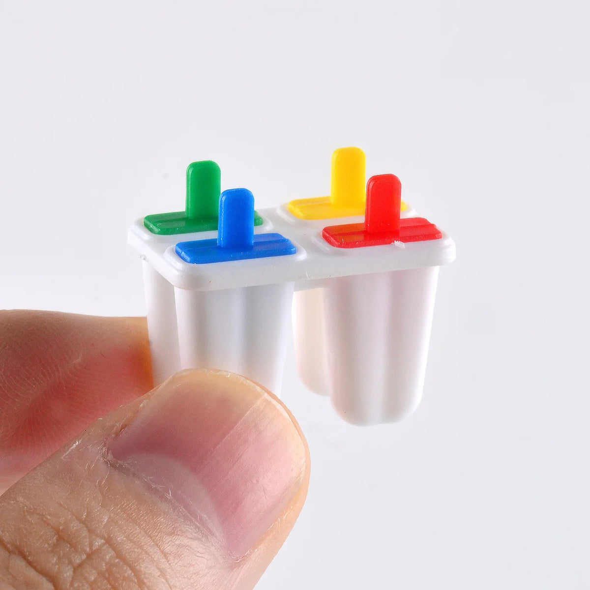 Miniature Dollhouse Ice Cream Popsicle DIY Accessory Set