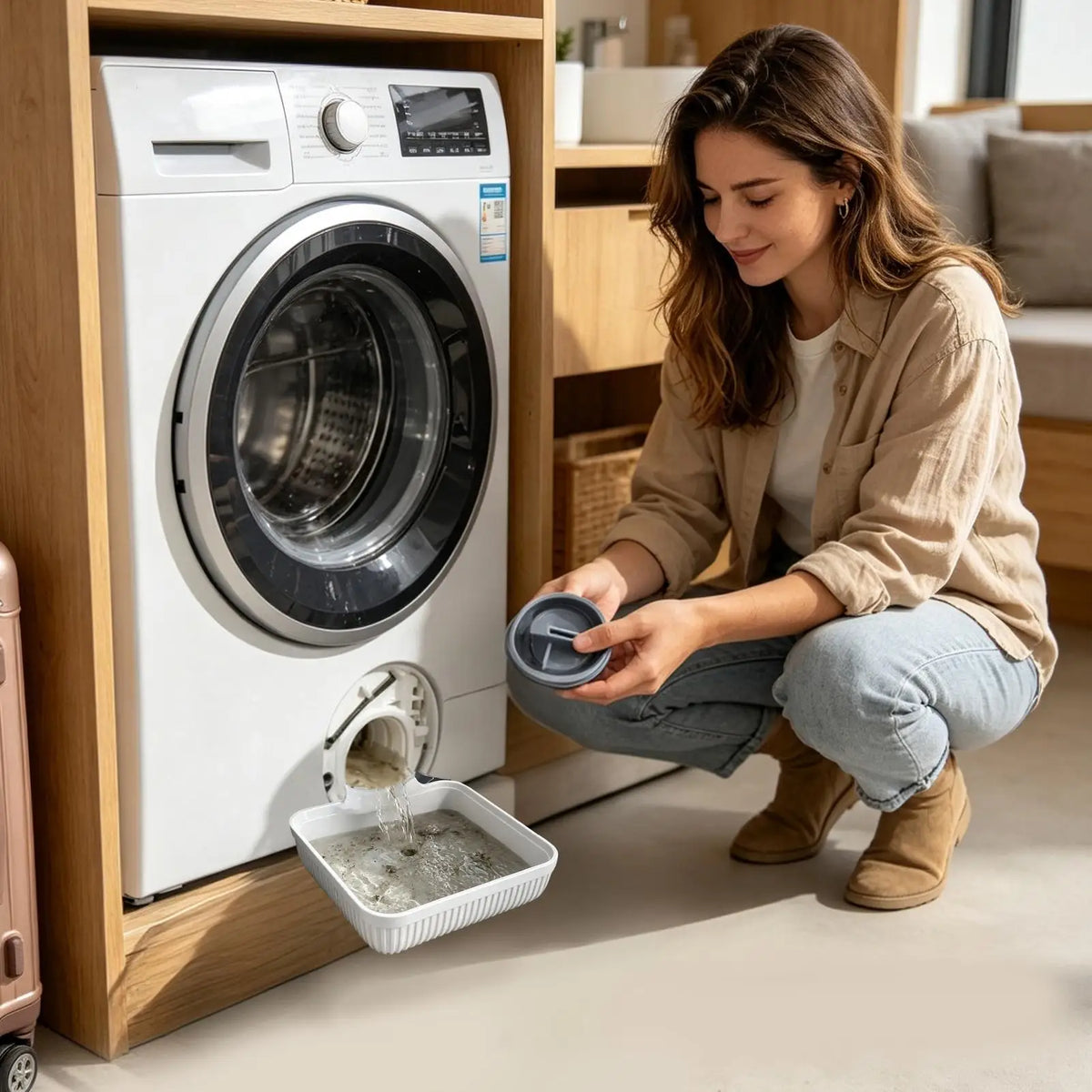 Washing Machine Drain Funnel Drip Tray – Floor Protector