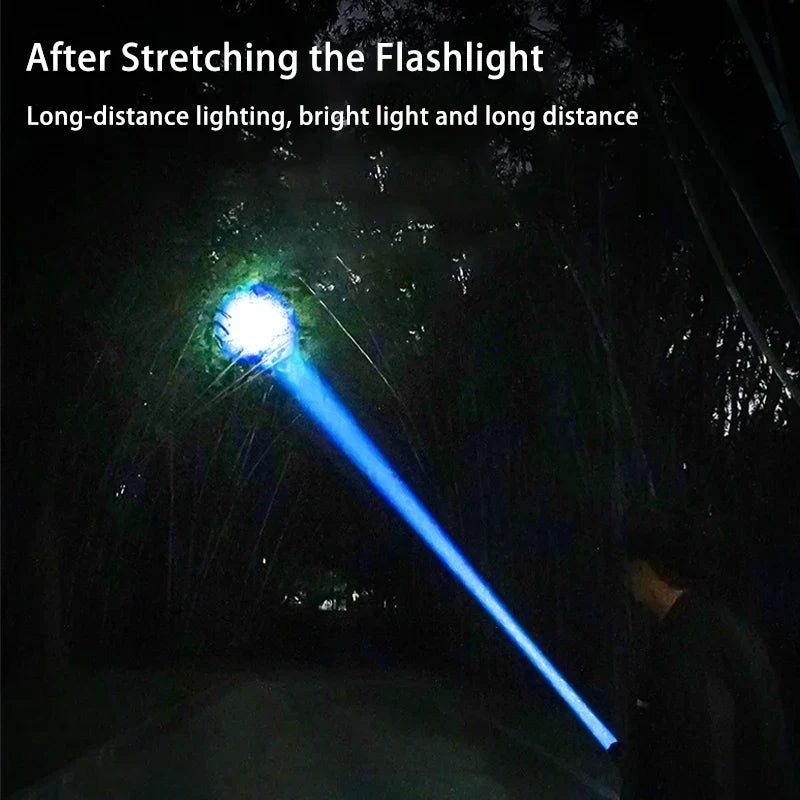 Nixie Rechargeable Zoomable LED Flashlight | IPX7 Torch