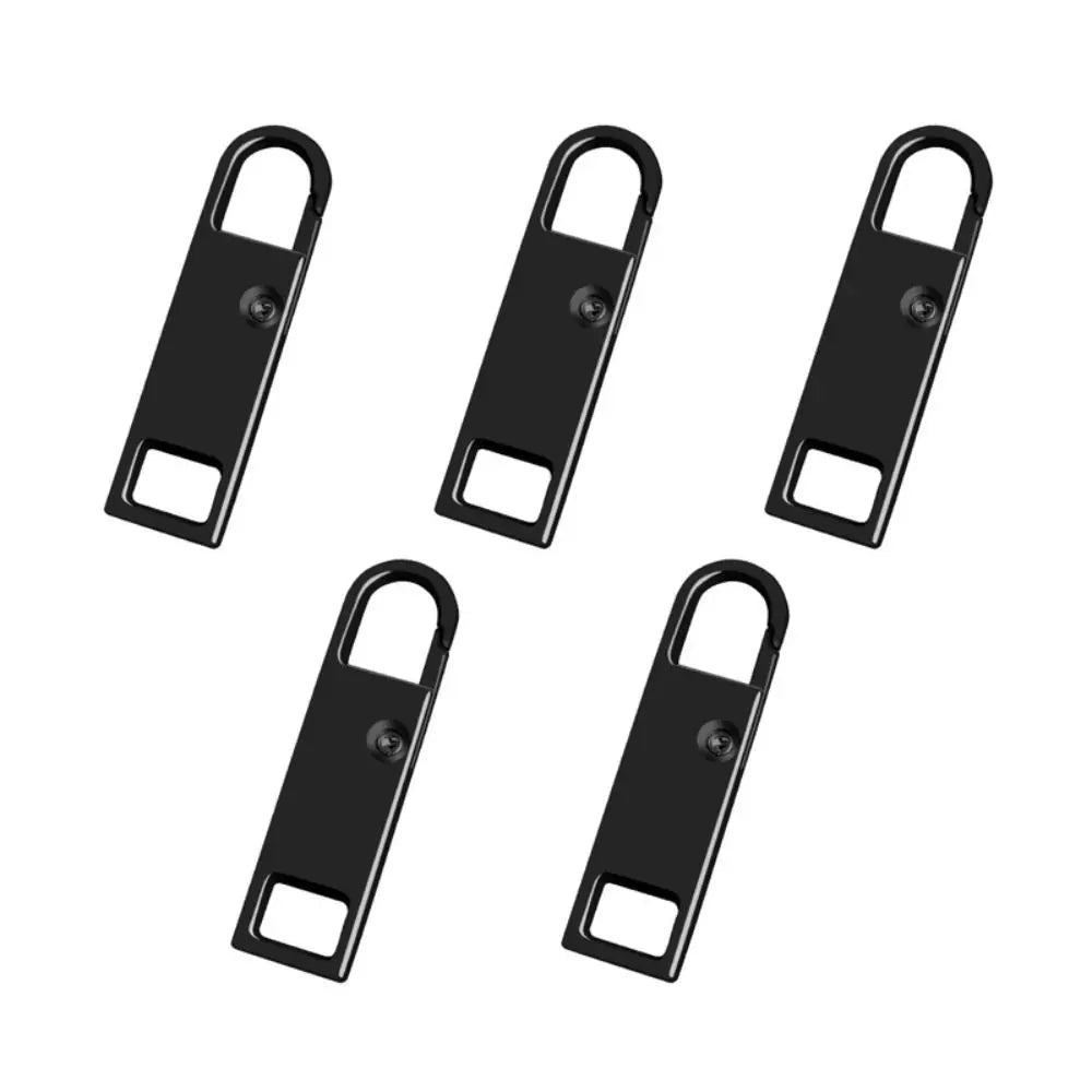 Metal Zipper Slider Replacement Heads – 5pc Repair Kit