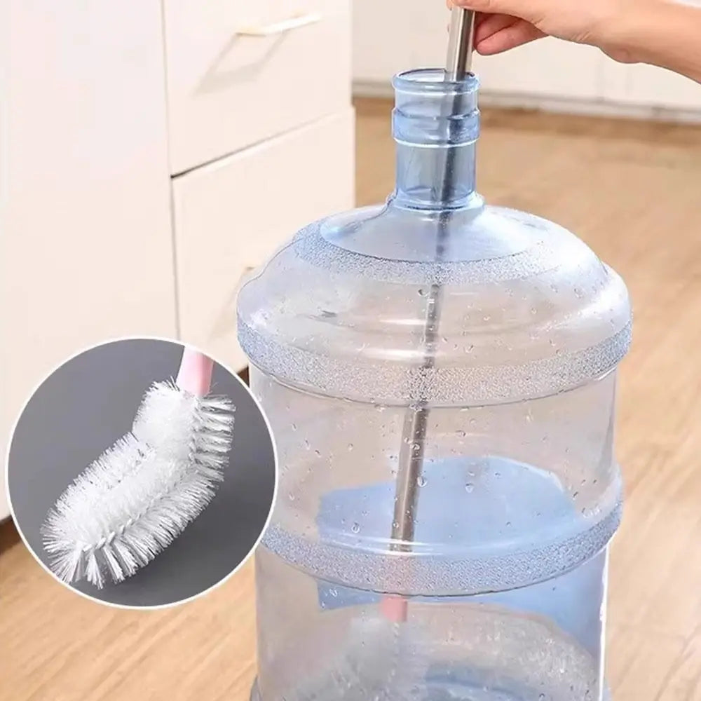 Universal Bendable Bucket Cleaning Brush – 360° Soft Bristles