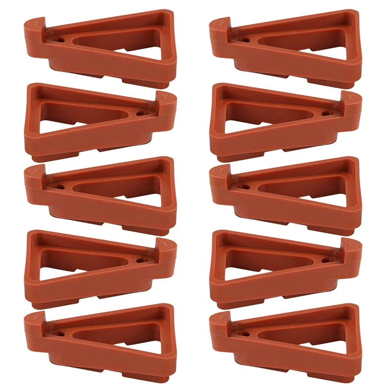 Plant Pot Feet Risers with Drainage Holes – 10 or 30 Pack