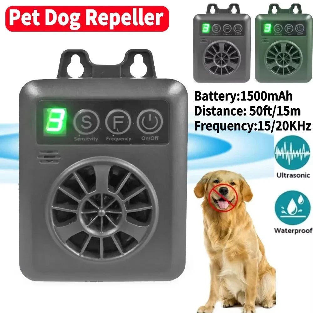 Ultrasonic Dog Bark Deterrent Device – Outdoor & Indoor