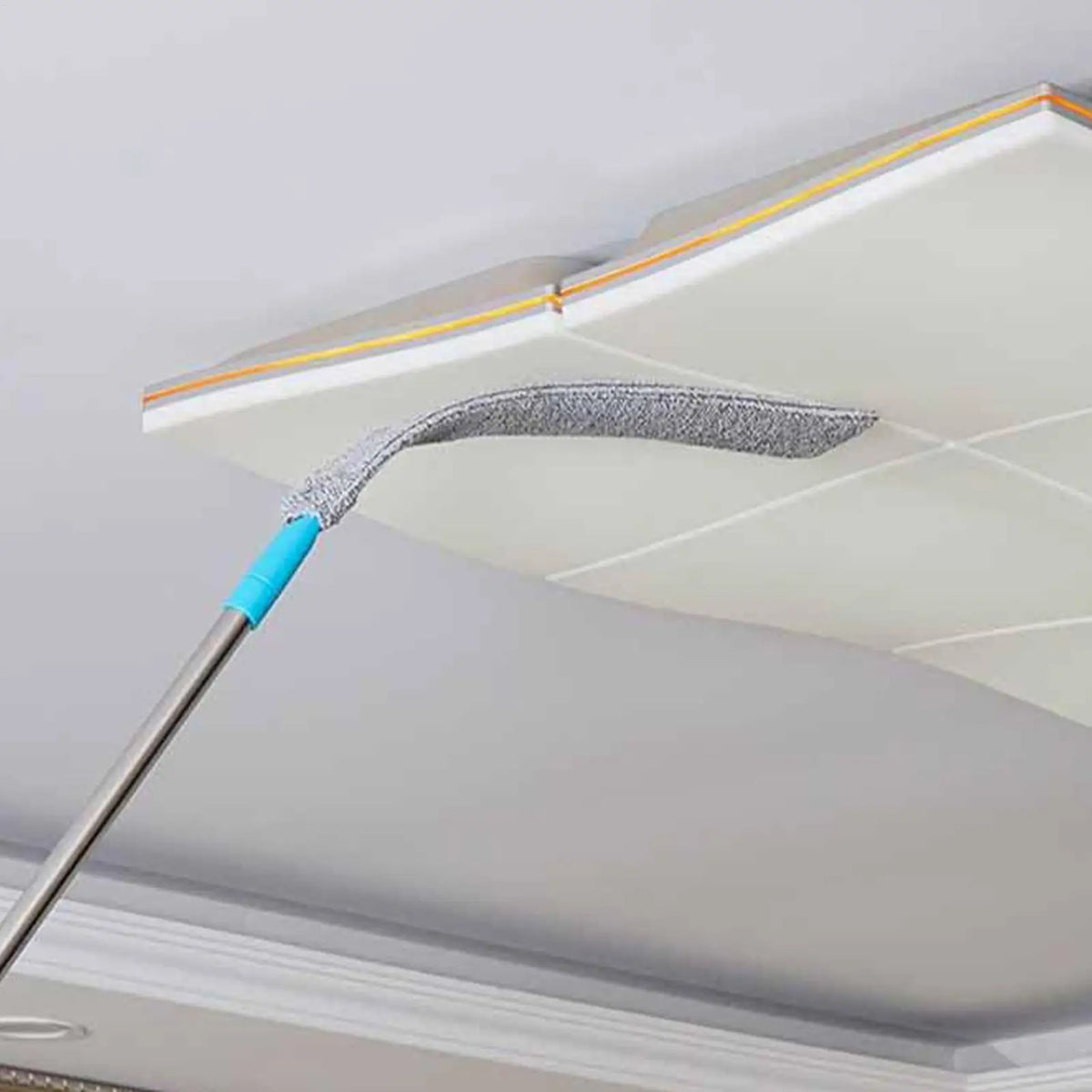 Retractable Microfiber Under Furniture Duster – Long Handle